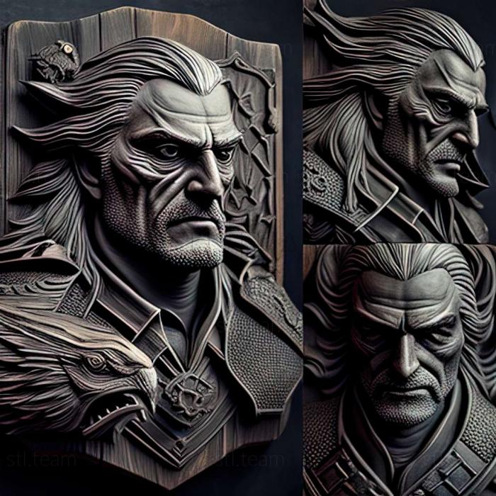 3D model The Witcher 2 Assassins of Kings game (STL)